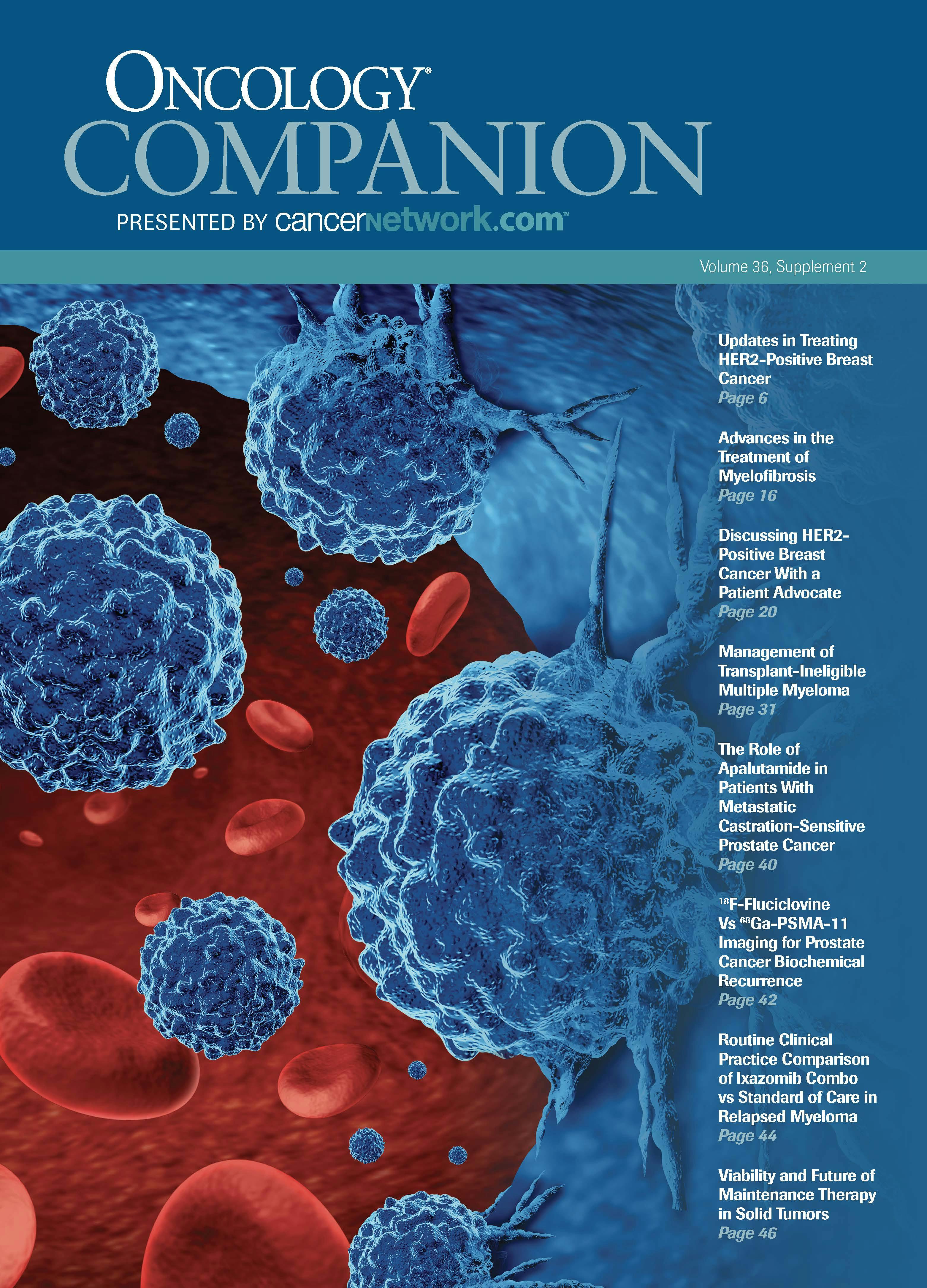 ONCOLOGY® Companion, Volume 36, Supplement 1