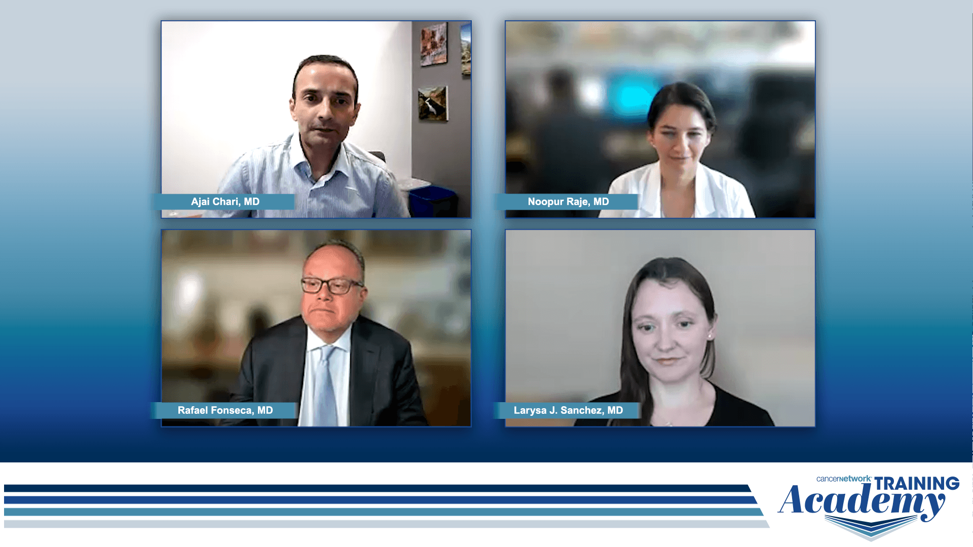 A panel of 4 experts on multiple myeloma