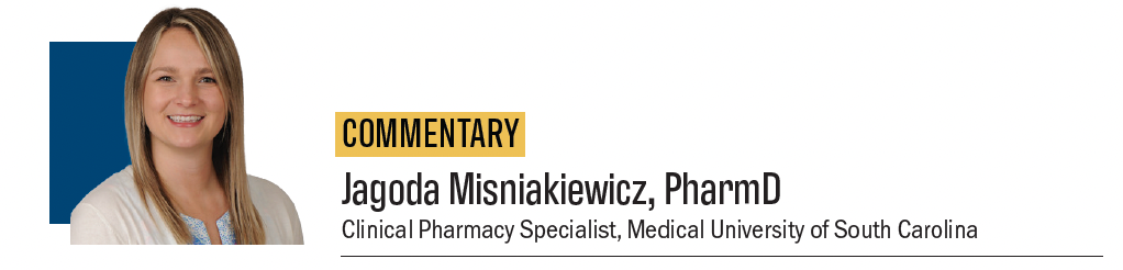 Jagoda Misniakiewicz, PharmD

Clinical Pharmacy Specialist, Medical University of South Carolina