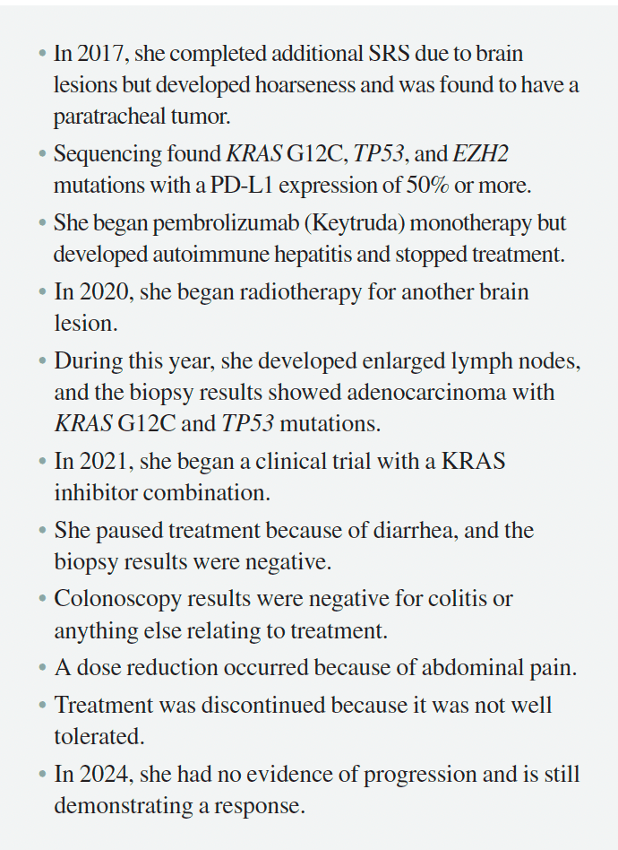 Patient case 2 continued