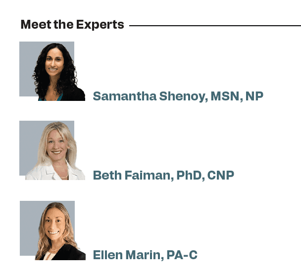 The expert panel.